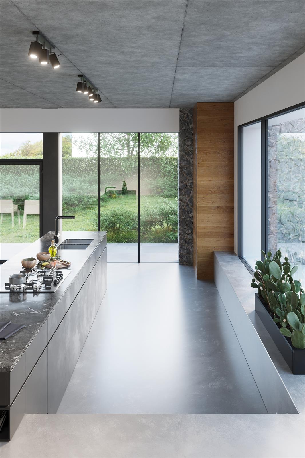 Plafon MERIDA 6L czarny - obrazek 8