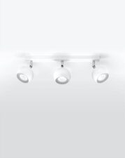 Plafon OCULARE 3 biały