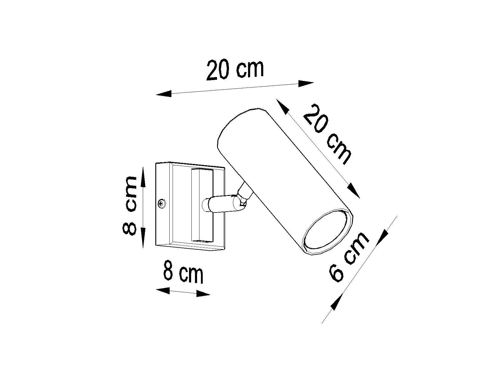 Kinkiet DIREZIONE biały - obrazek 5