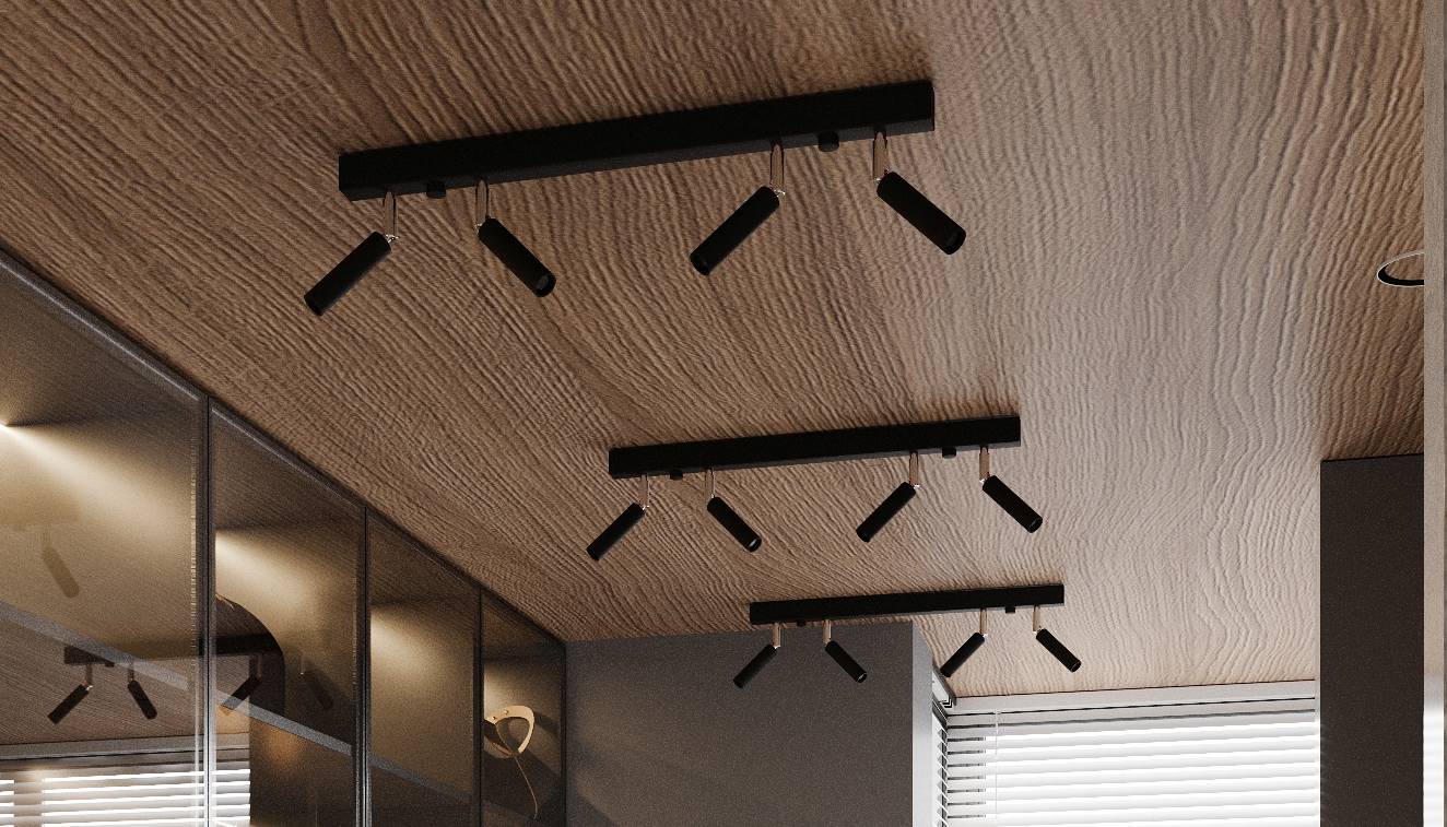 Plafon EYETECH 4 czarny - obrazek 8