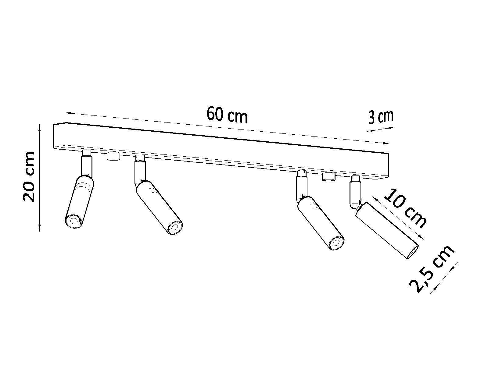 Plafon EYETECH 4 biały - obrazek 5