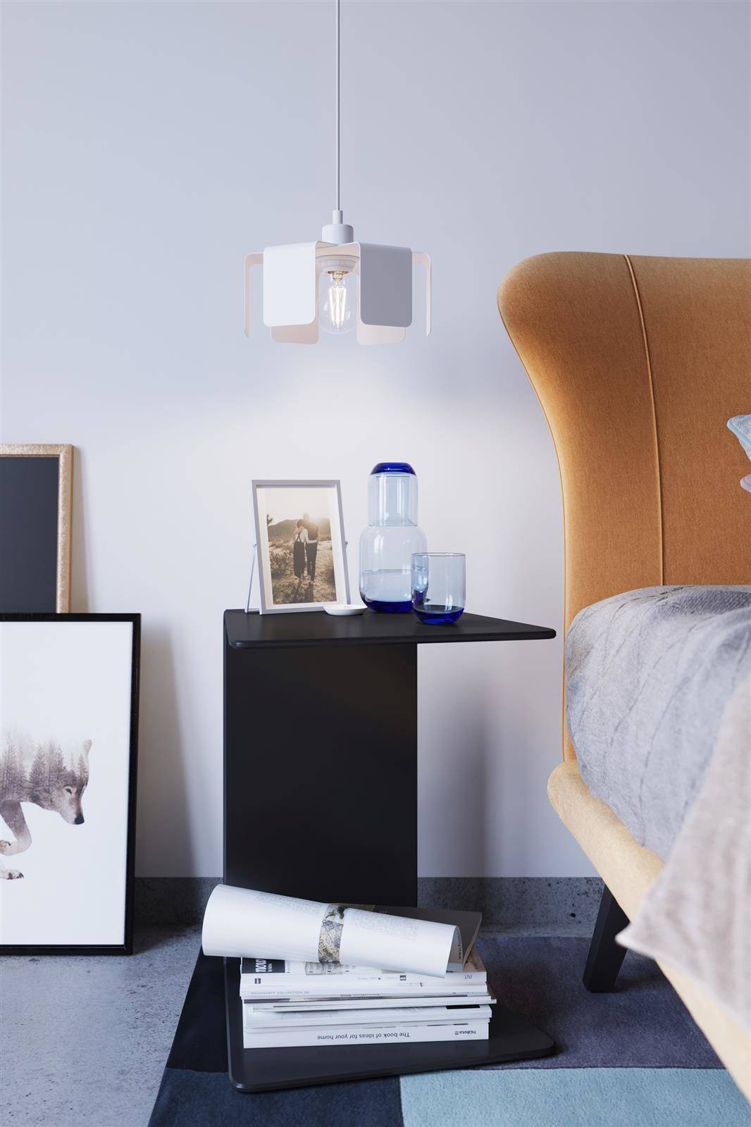 Lampa wisząca TULIP biały - obrazek 9