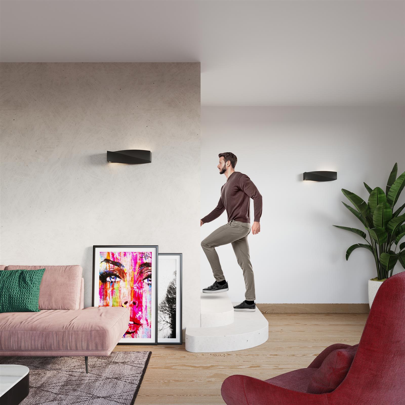 Kinkiet SIGMA czarny - obrazek 6