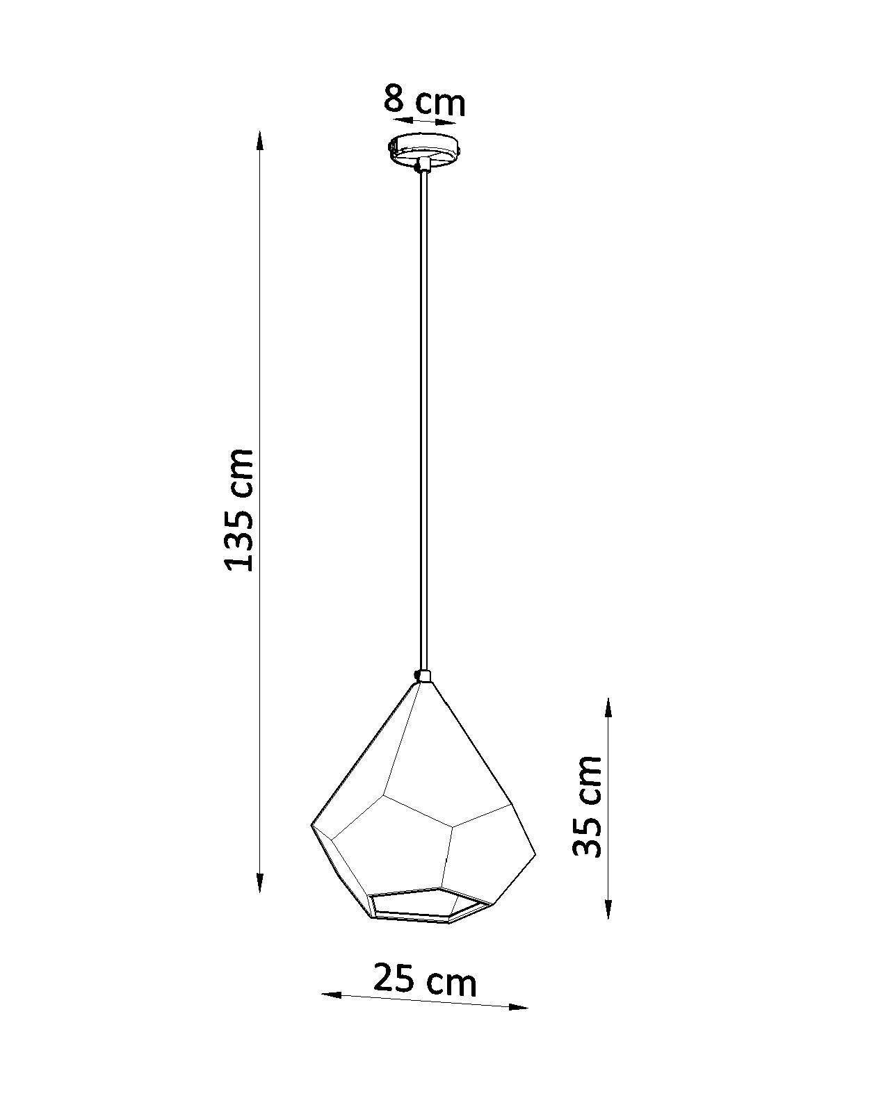 Lampa wisząca ceramiczna PAVLUS - obrazek 5