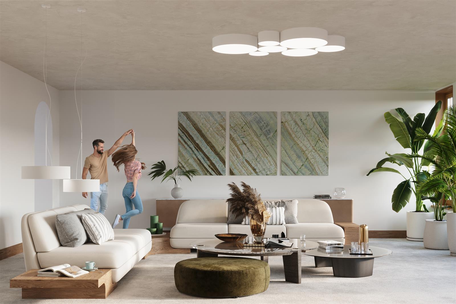 Plafon ARENA 35 biała - obrazek 8