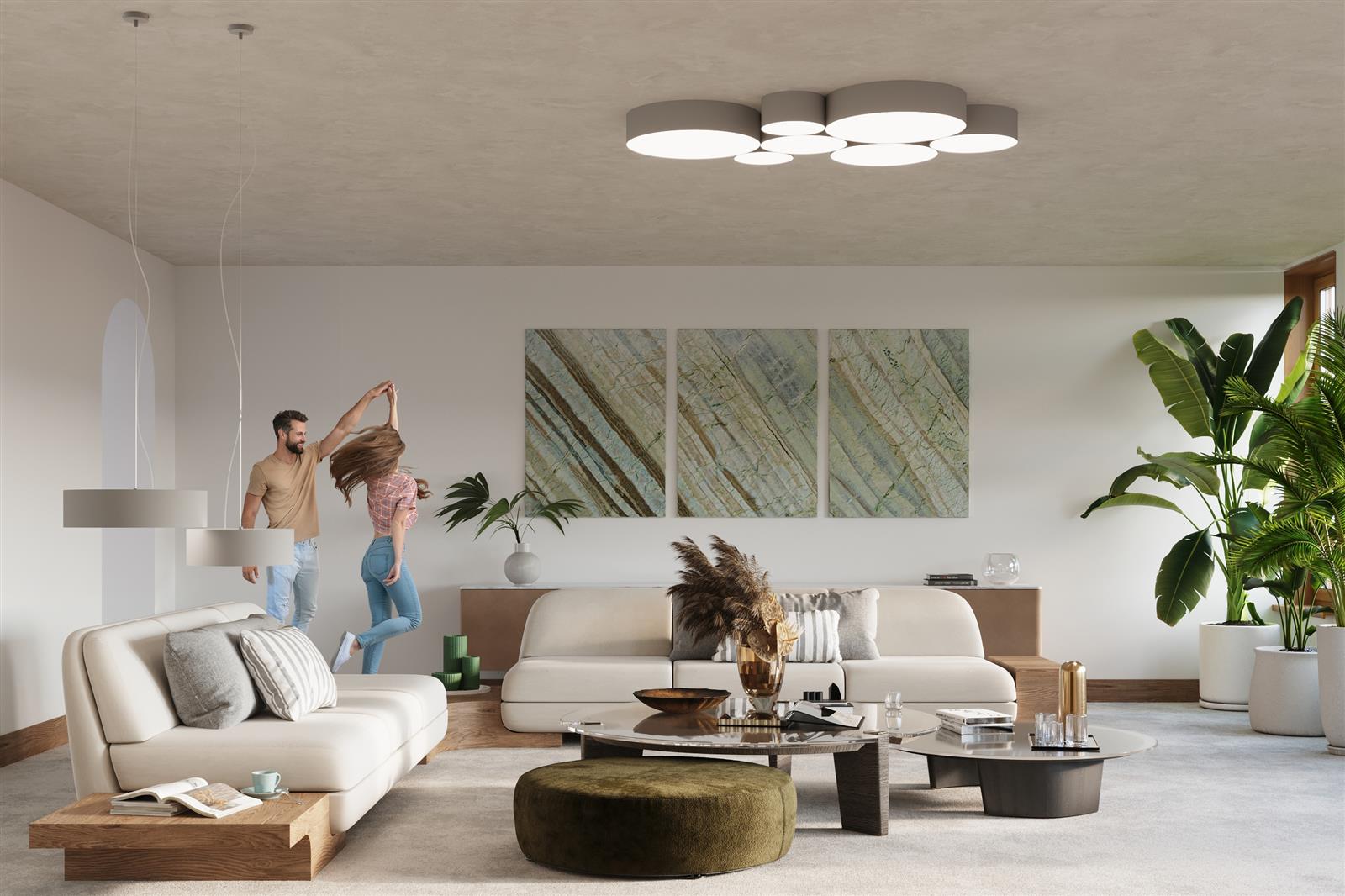 Lampa wisząca ARENA 35 szara - obrazek 8