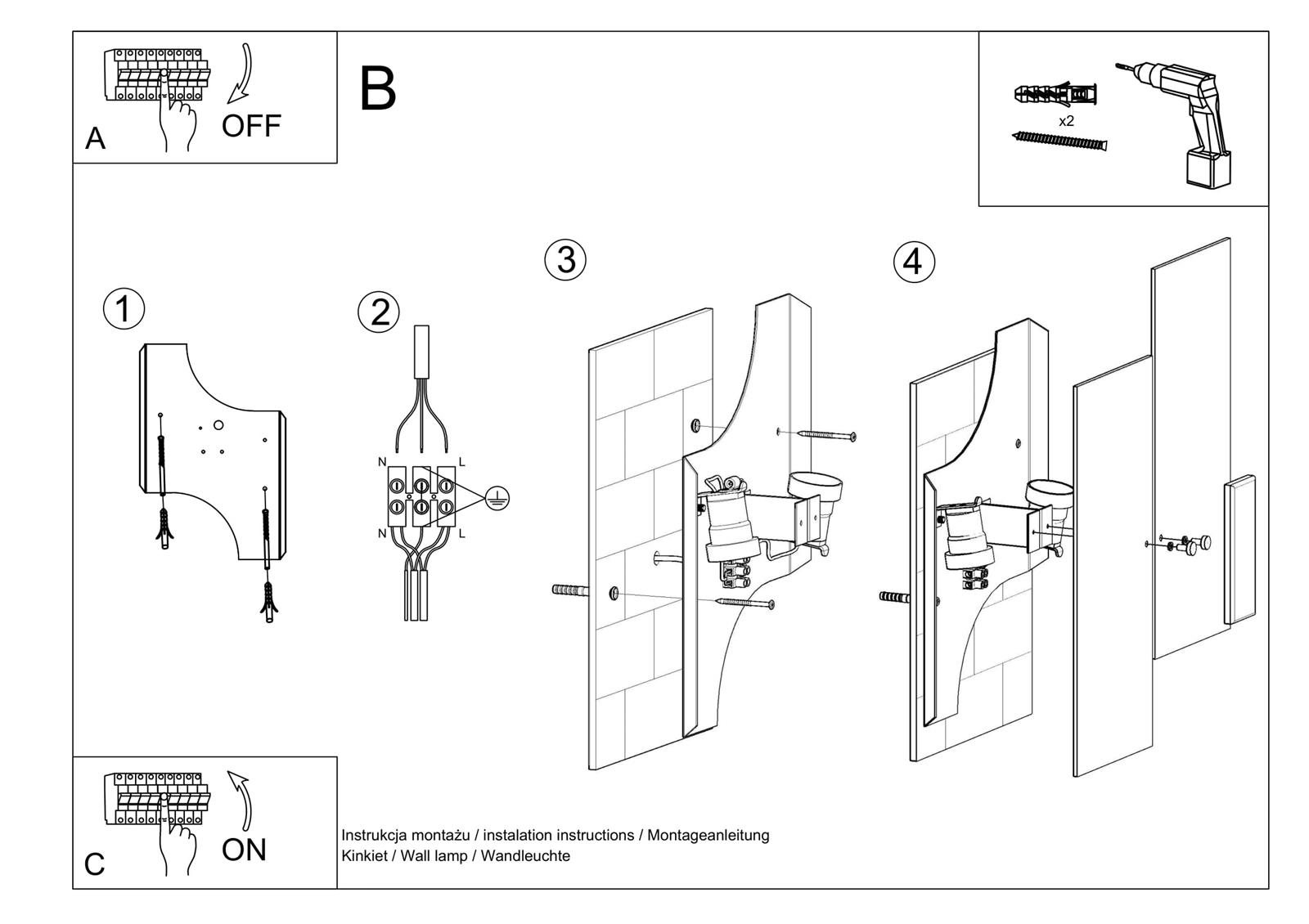 Kinkiet FABIANO - obrazek 6