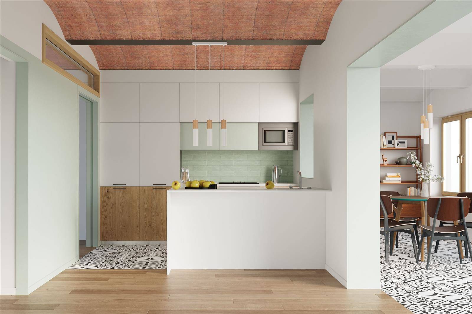 Lampa wisząca PABLO 3P biała - obrazek 7