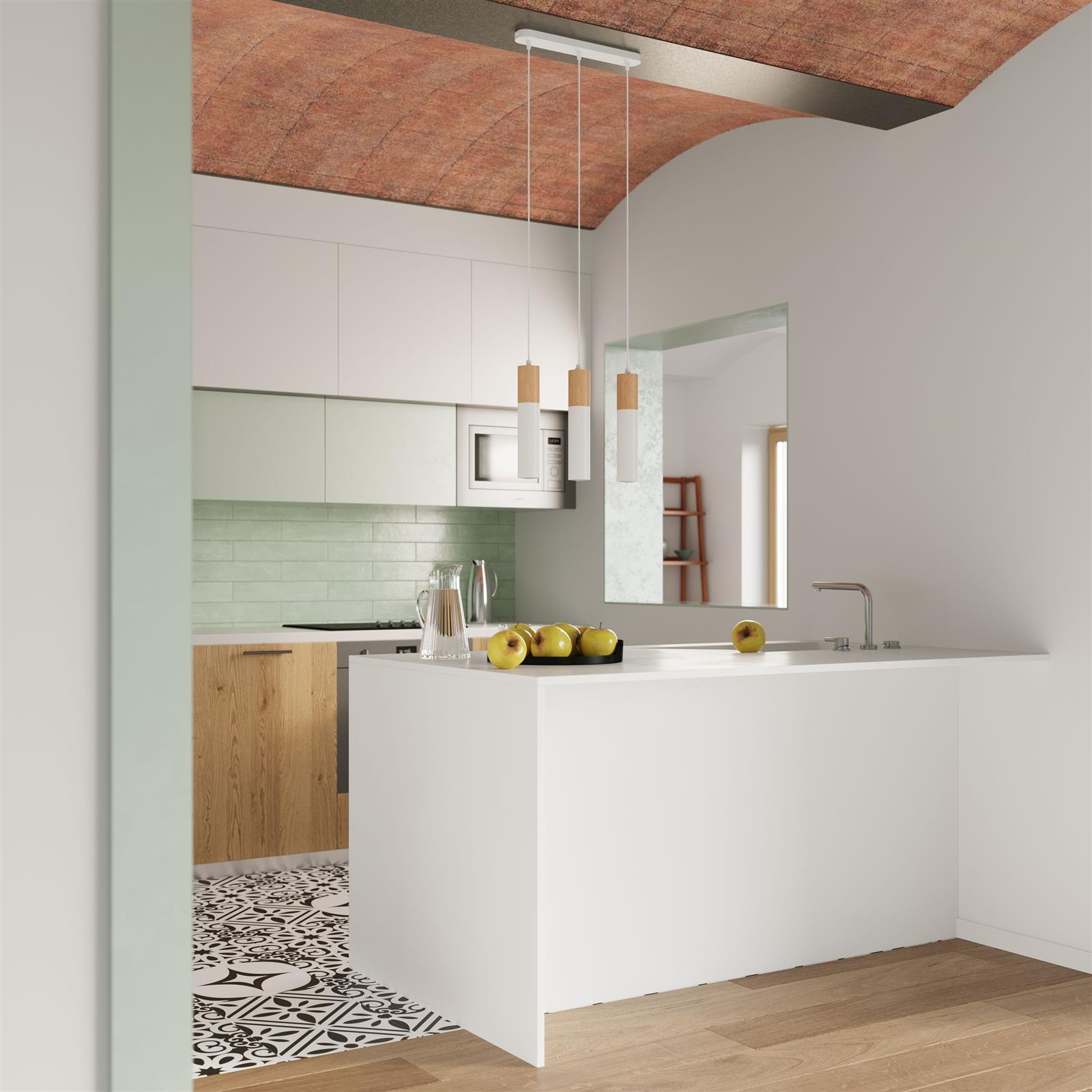 Lampa wisząca PABLO 3P biała - obrazek 8