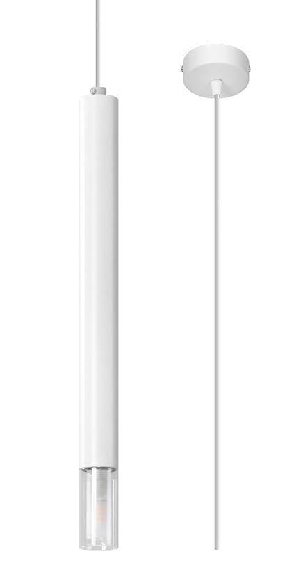 Lampa wisząca WEZYR 1 biała - obrazek 4