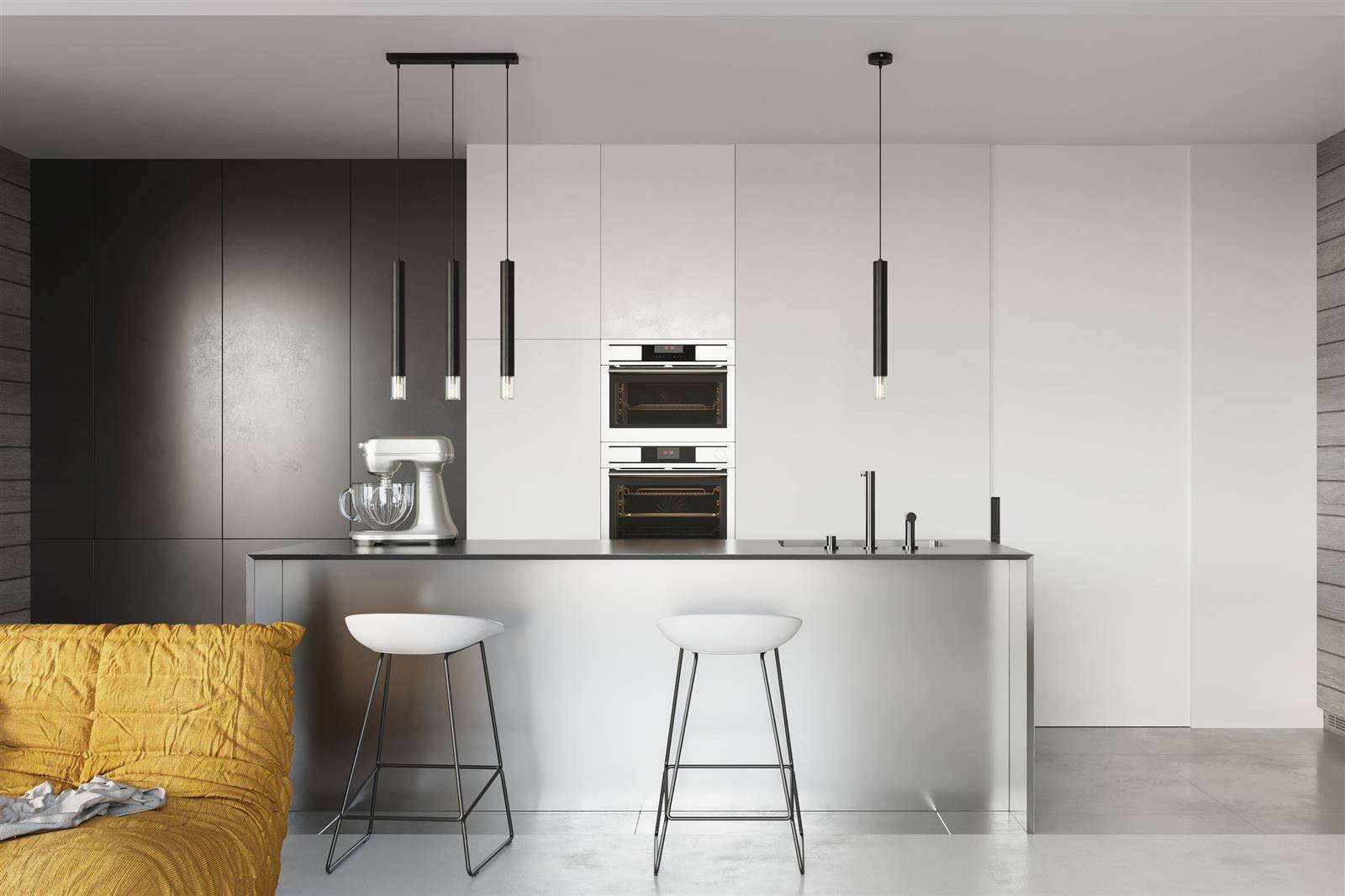 Lampa wisząca WEZYR 2 czarna - obrazek 8