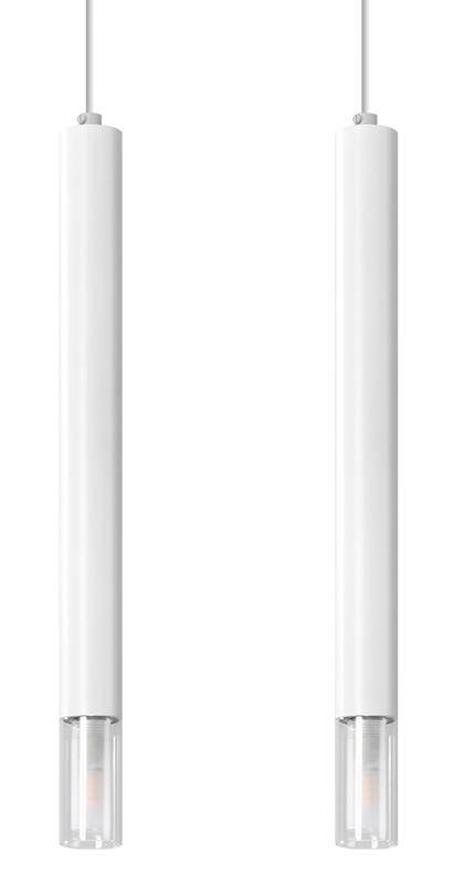 Lampa wisząca WEZYR 2 biała - obrazek 4