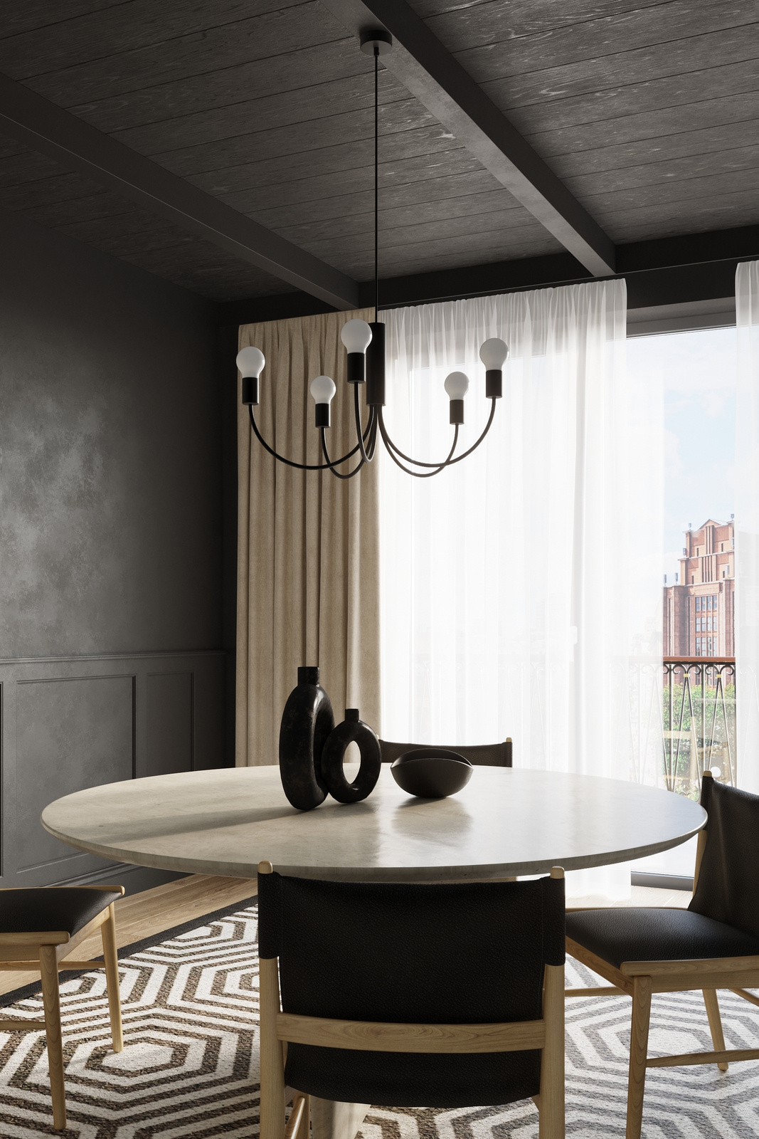 Żyrandol PICCOLO 3 czarny - obrazek 9