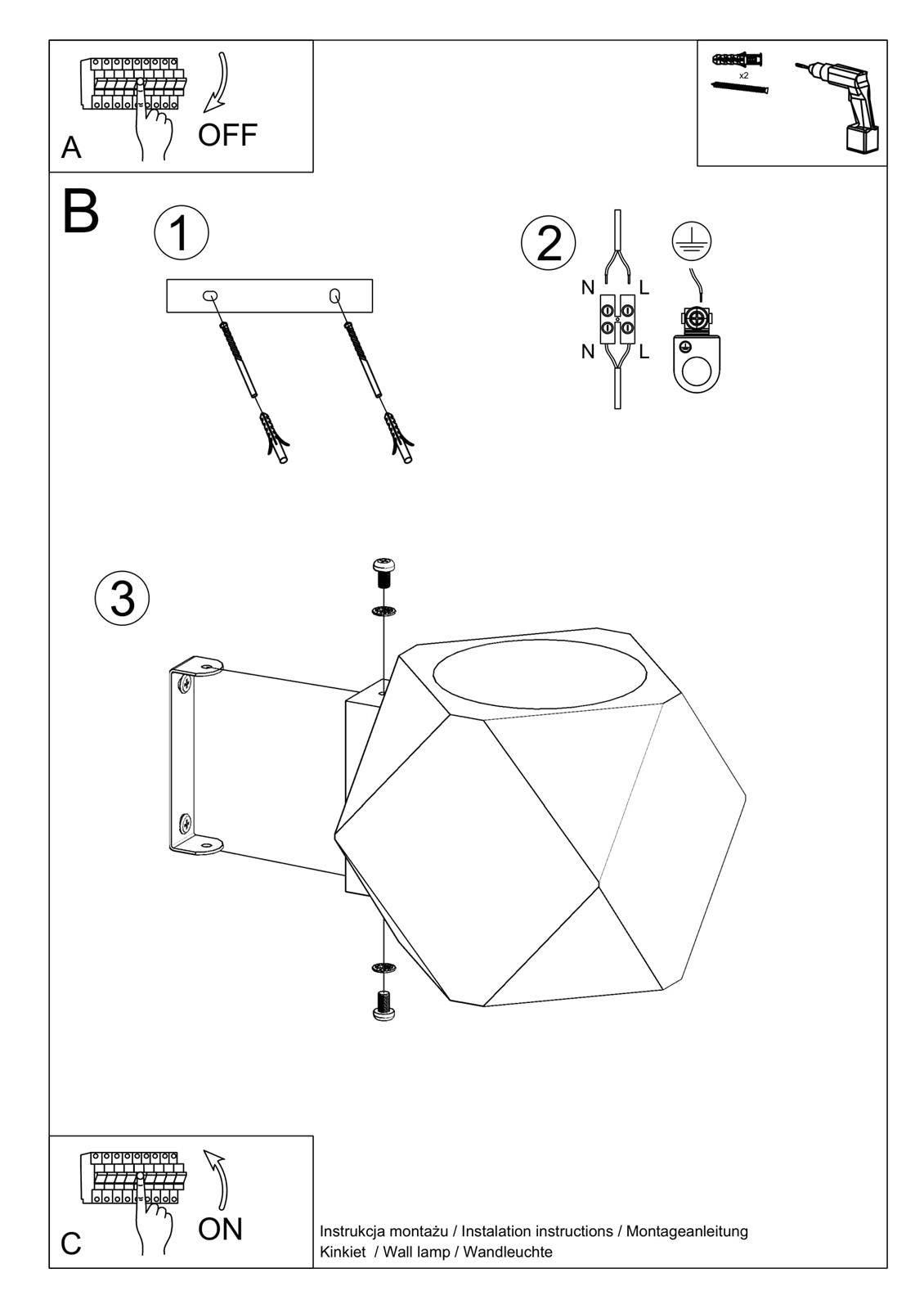 Kinkiet WOODY naturalne drewno - obrazek 6