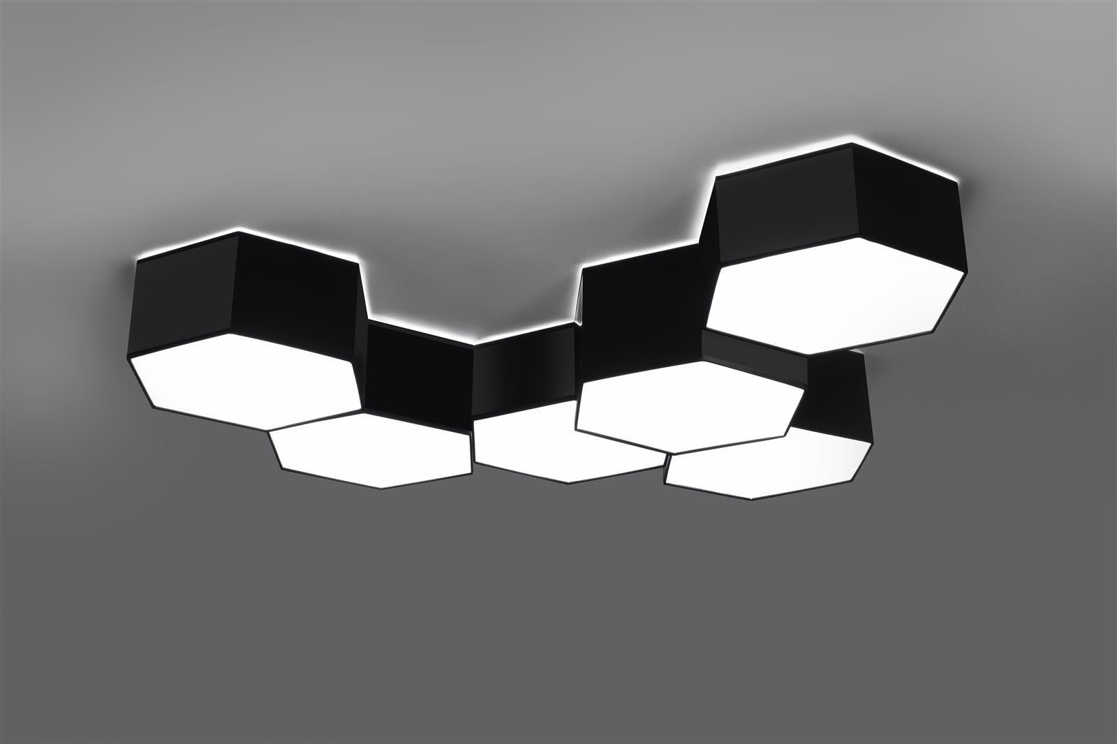 Plafon SUNDE 13 czarny - obrazek 7