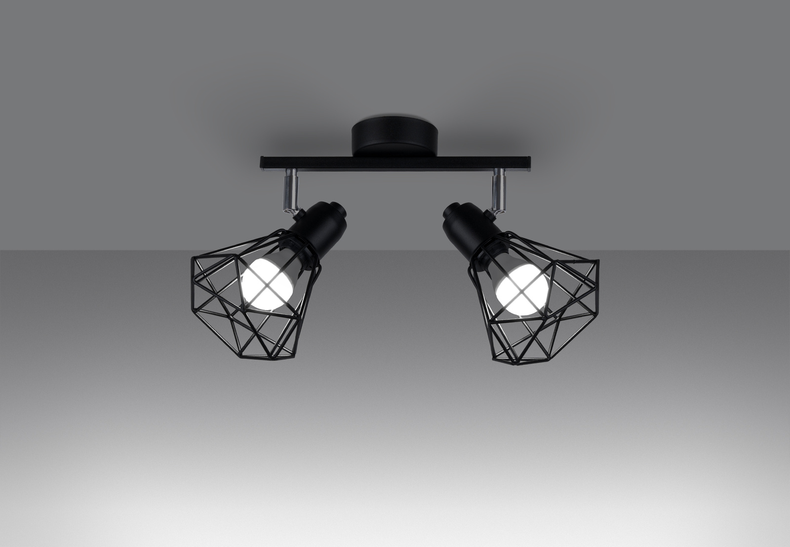 Plafon ARTEMIS 2 czarny - obrazek 4