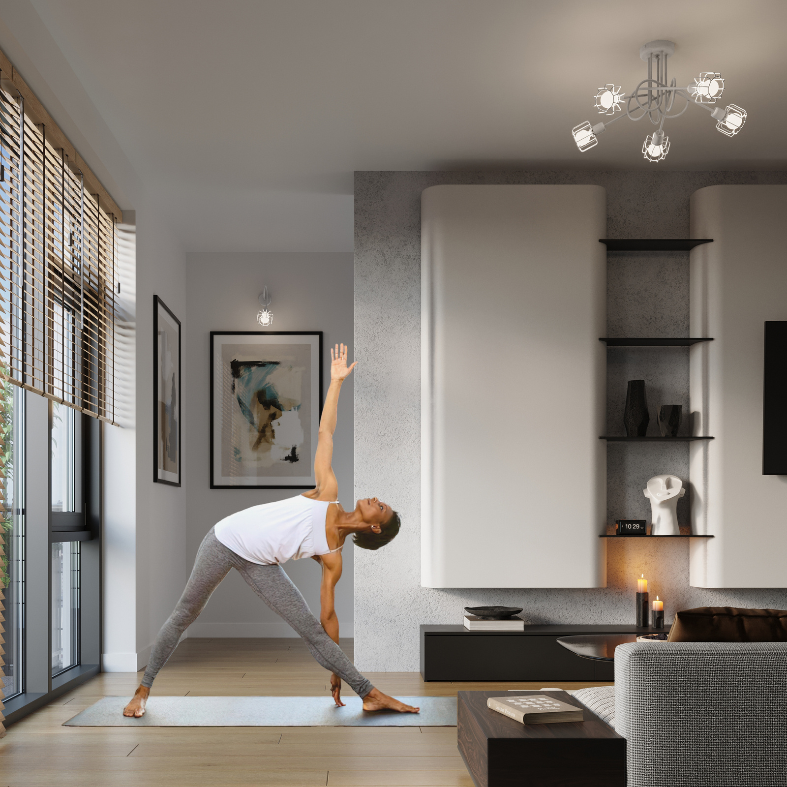 Plafon BELUCI 2 biały - obrazek 8