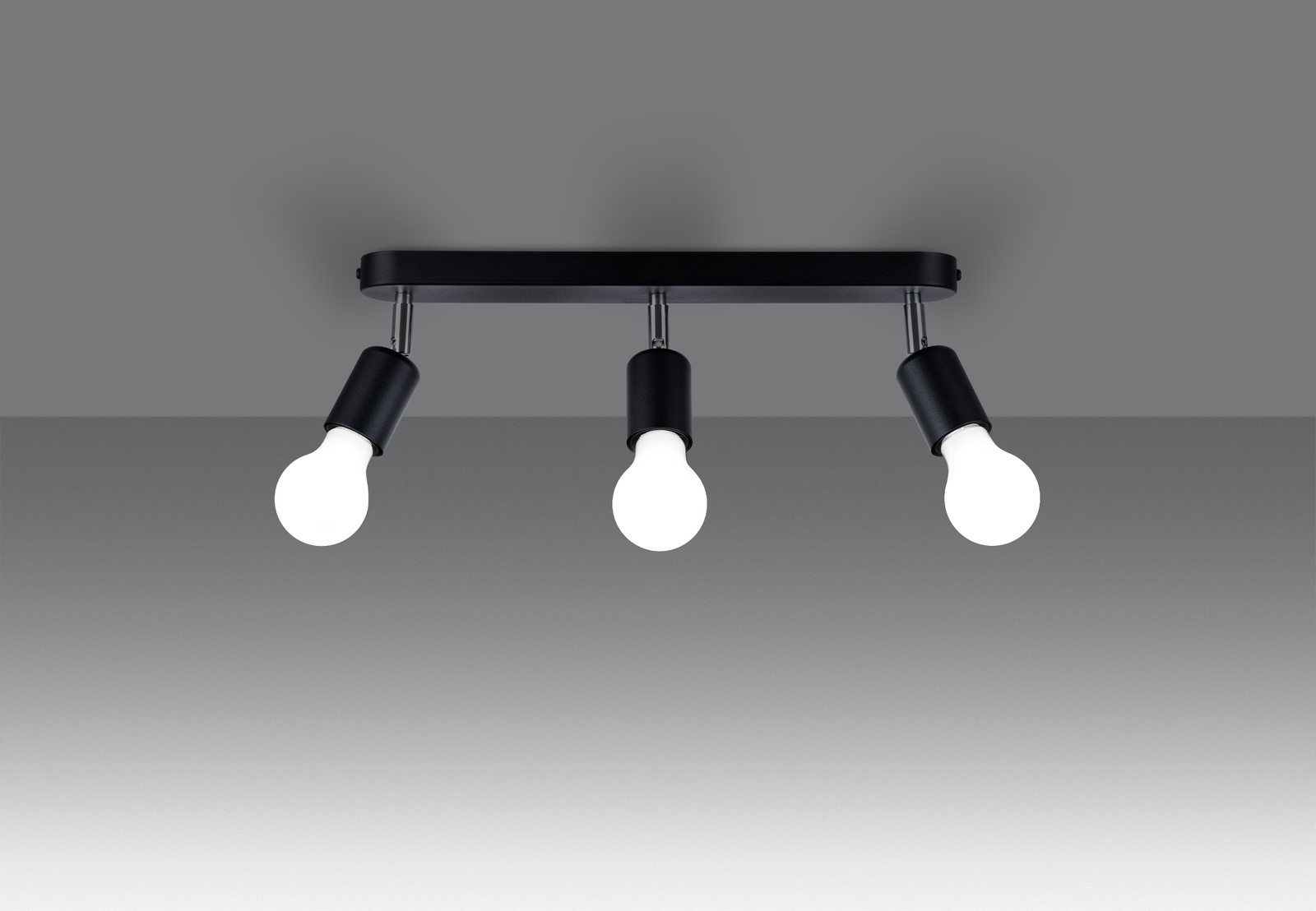 Plafon FORNES 3 czarny - obrazek 4