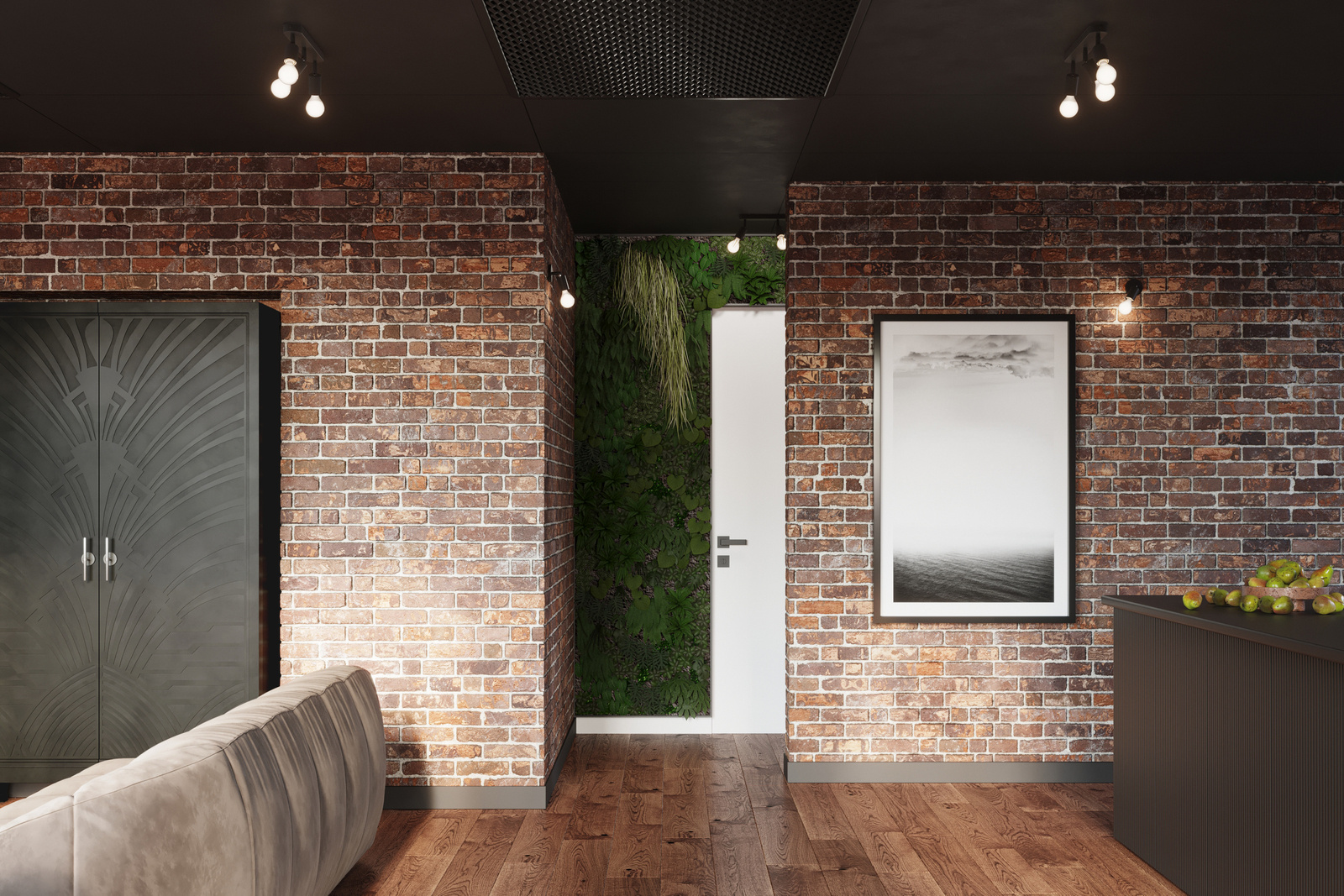 Plafon FORNES 3 czarny - obrazek 8