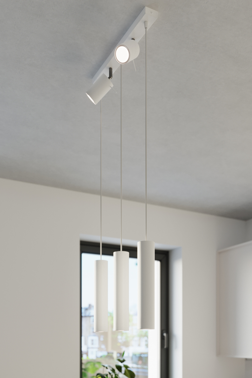 Lampa wisząca RING 3 biały - obrazek 7
