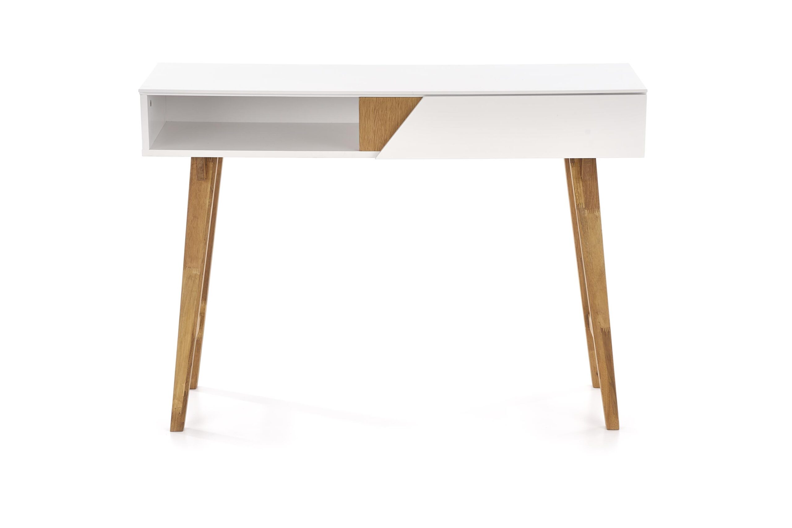 KN1 konsolka naturalny / biały - obrazek 10