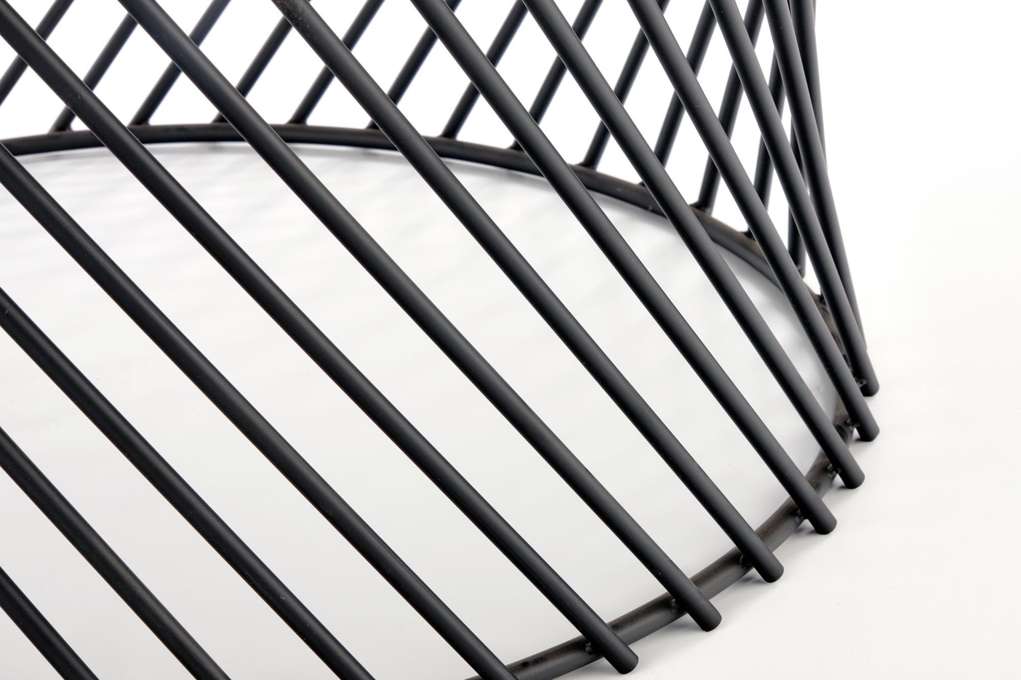 MINERWA ława blat - popielaty marmur, stelaż - czarny - obrazek 4