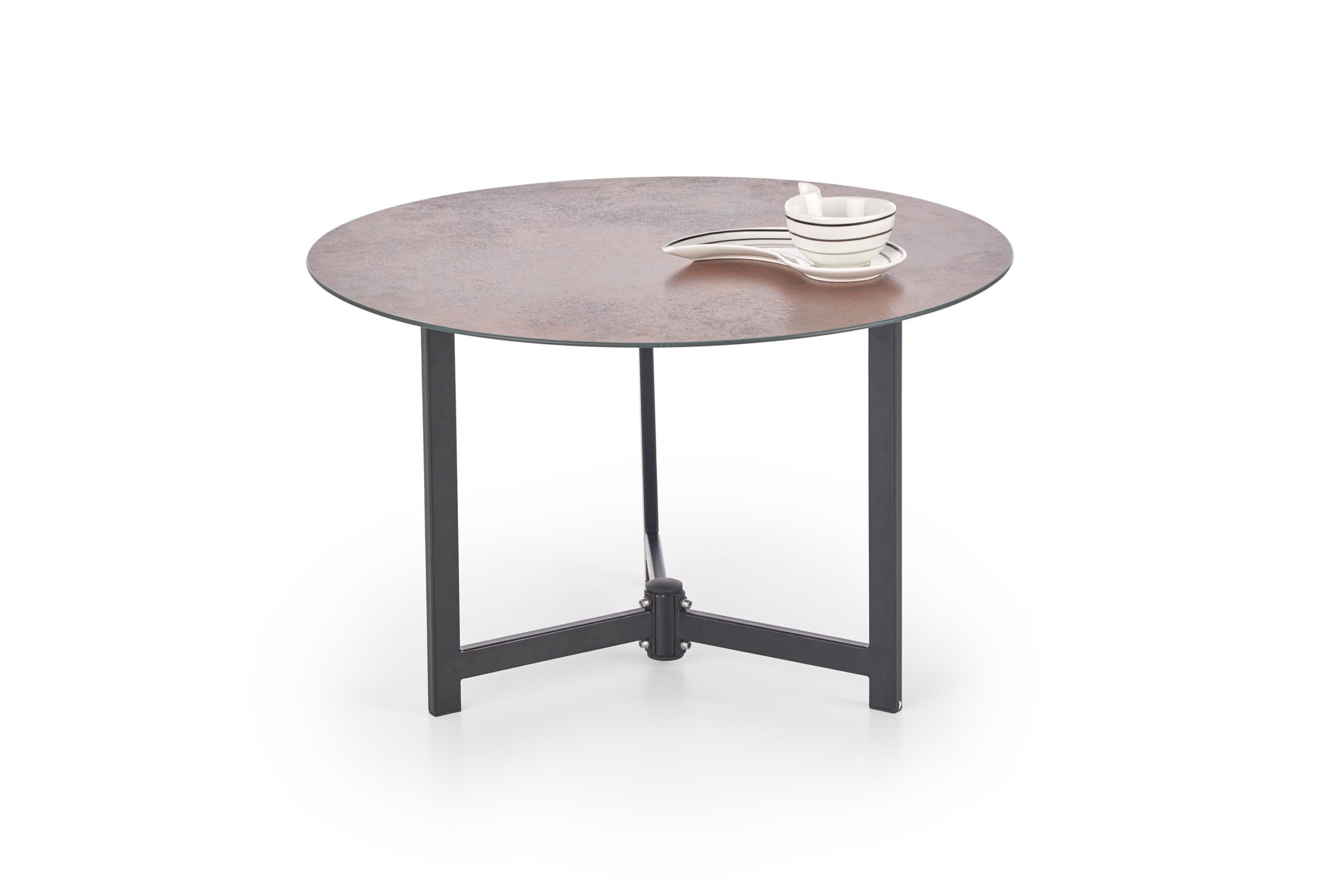 TWINS zestaw 2 ław, kolor: grafitowy / brązowy / czarny - obrazek 3