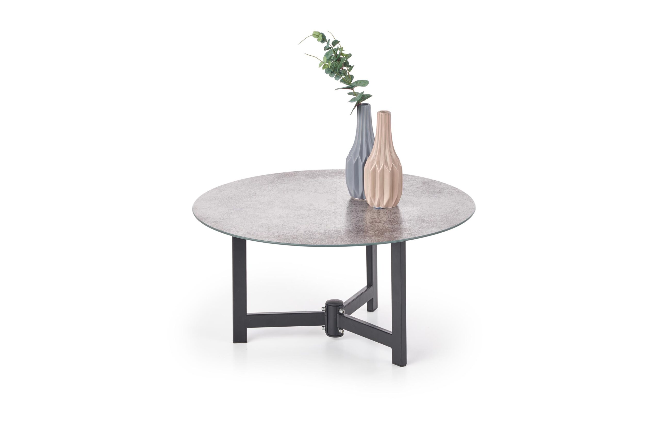 TWINS zestaw 2 ław, kolor: grafitowy / brązowy / czarny - obrazek 4