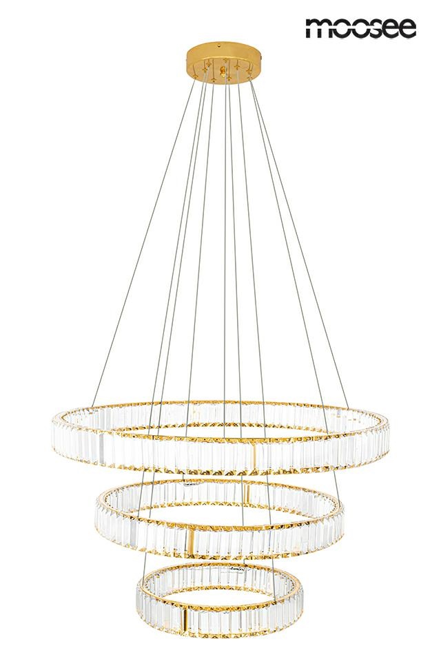 MOOSEE lampa wisząca LIBERTY TRIPLES złota - obrazek 5