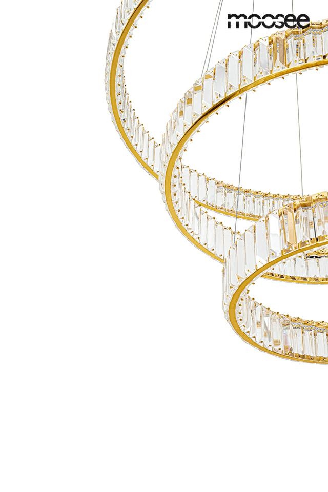 MOOSEE lampa wisząca LIBERTY TRIPLES złota - obrazek 11