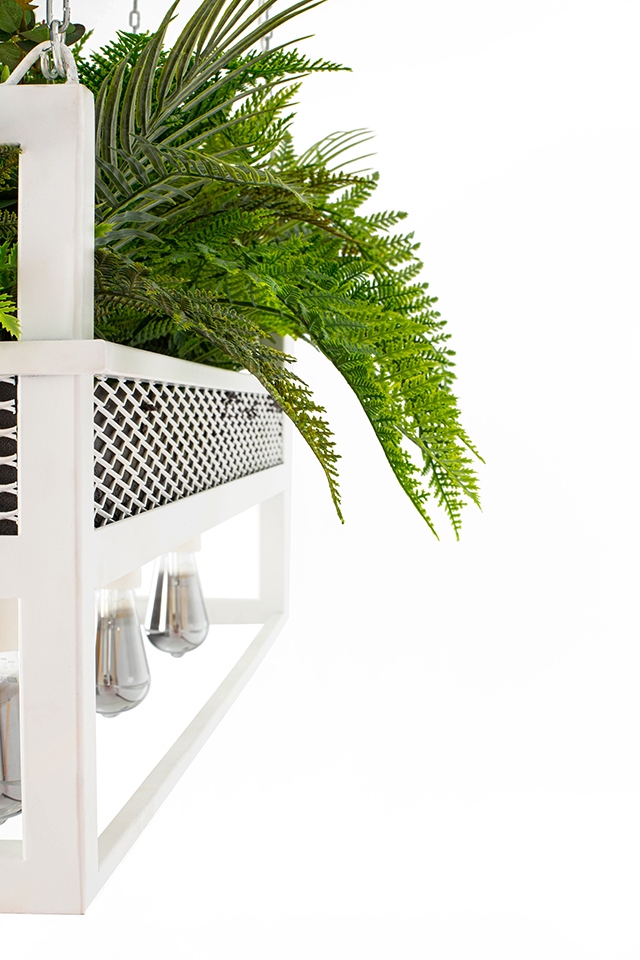 Lampa wisząca / kwietnik SEMIRA 180 INDUSTRIAL biała - obrazek 8