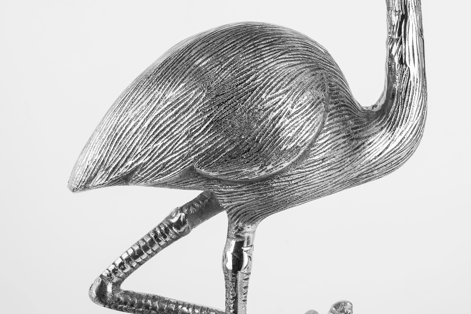 KARE patera / etażerka FLAMINGO srebrna - obrazek 7