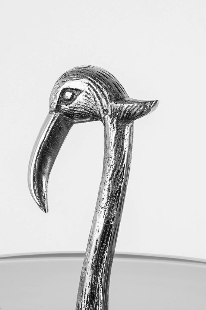 KARE patera / etażerka FLAMINGO srebrna - obrazek 10