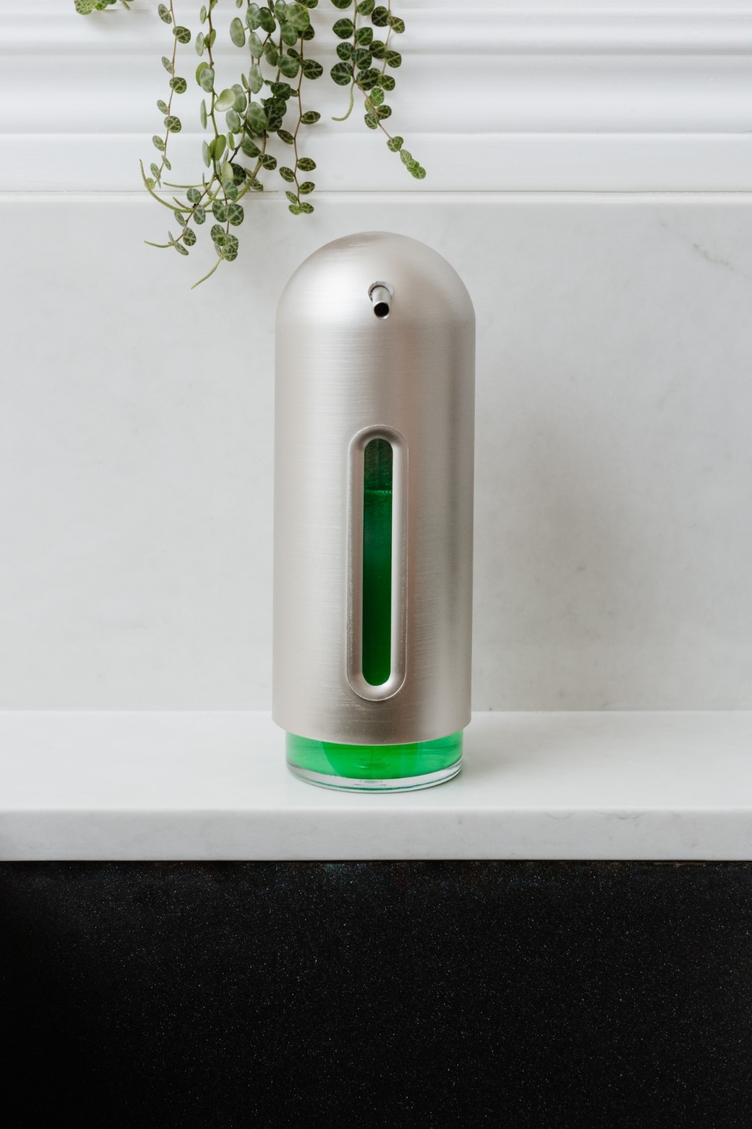UMBRA dozownik do mydła PENGUIN 355 ml niklowany - obrazek 4