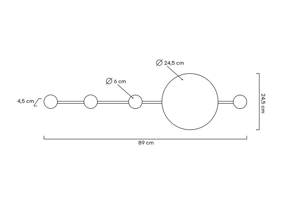 MOOSEE lampa ścienna SHADOW HANG z wieszakiem czarna - obrazek 9