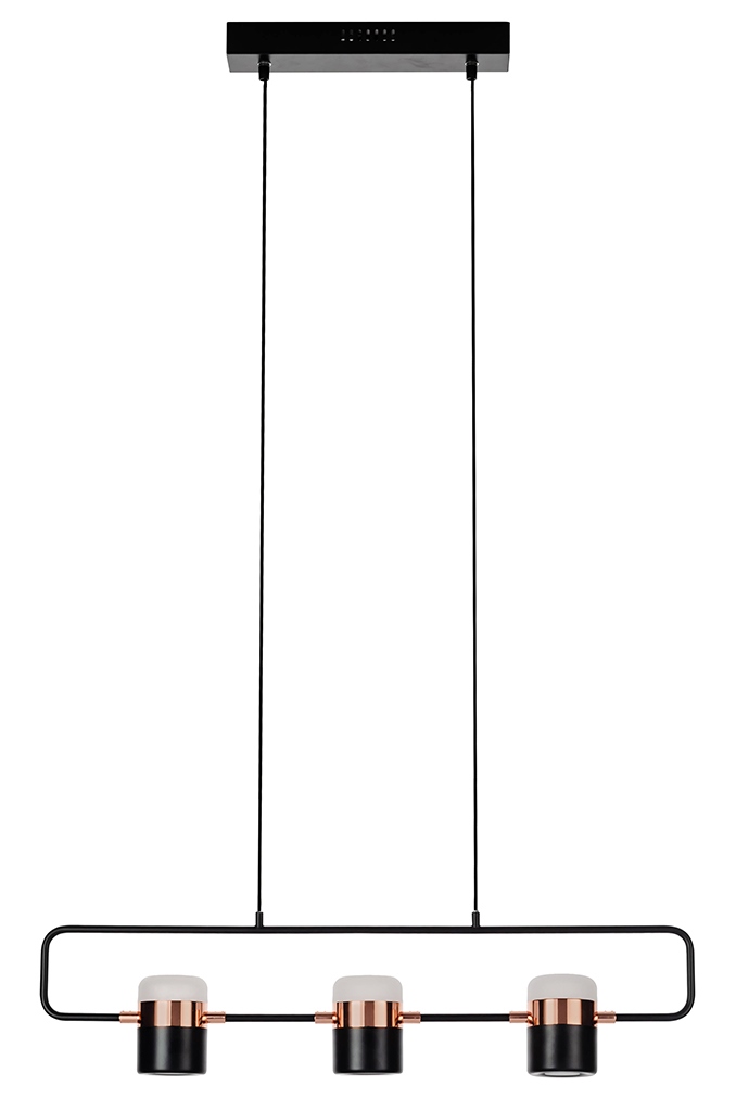 Lampa wisząca BLINK 3 czarna - LED, metal - obrazek 4