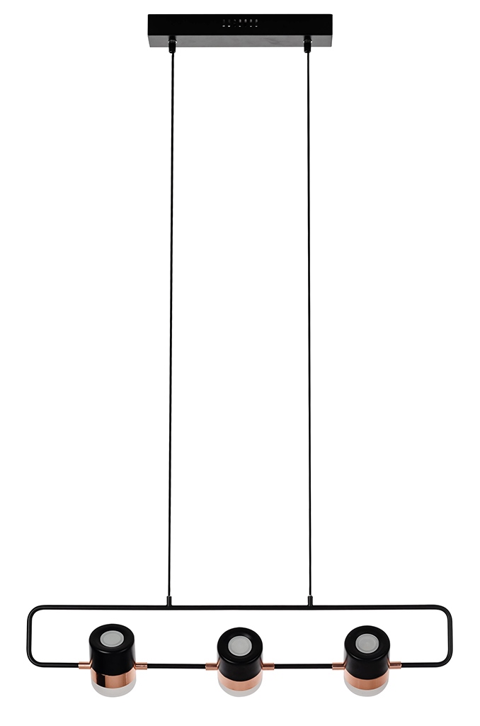 Lampa wisząca BLINK 3 czarna - LED, metal - obrazek 5