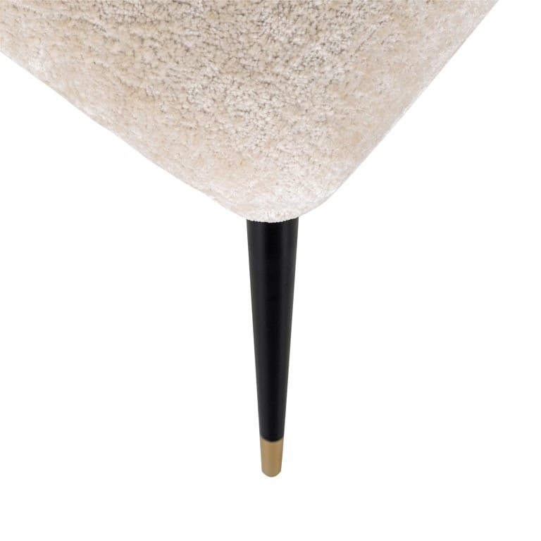 RICHMOND krzesło ALICIA białe - trudnopalne - obrazek 7