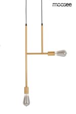 MOOSEE lampa wisząca RIVA 2 złota