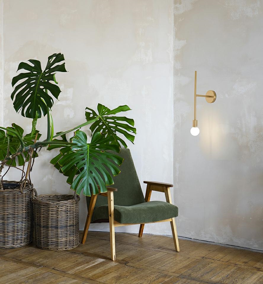 MOOSEE lampa ścienna RIVA złota - obrazek 7