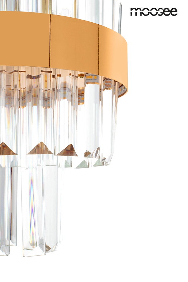 MOOSEE lampa wisząca IMPERO złota - obrazek 4