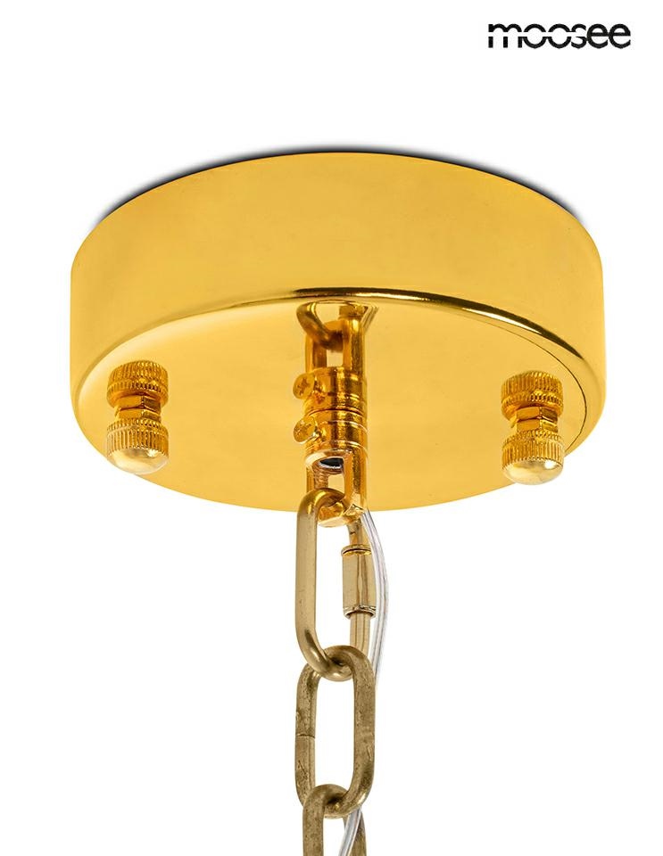 MOOSEE lampa wisząca IMPERO złota - obrazek 7