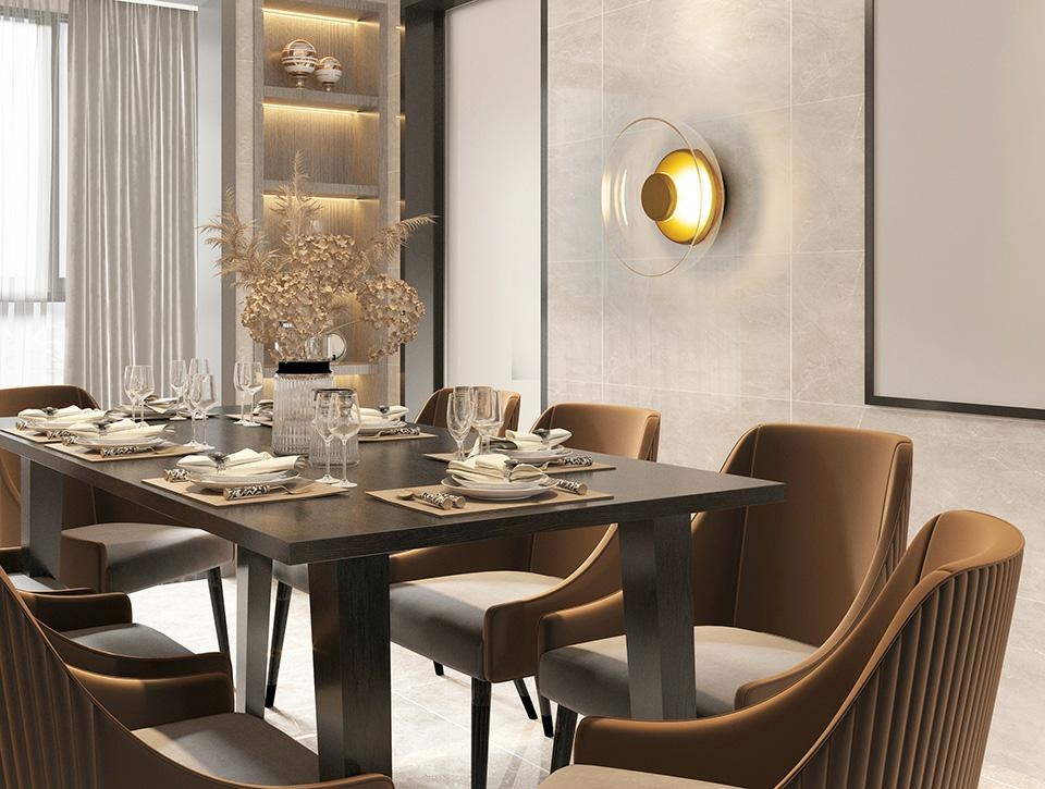 MOOSEE lampa ścienna EDEN WALL złota - obrazek 10