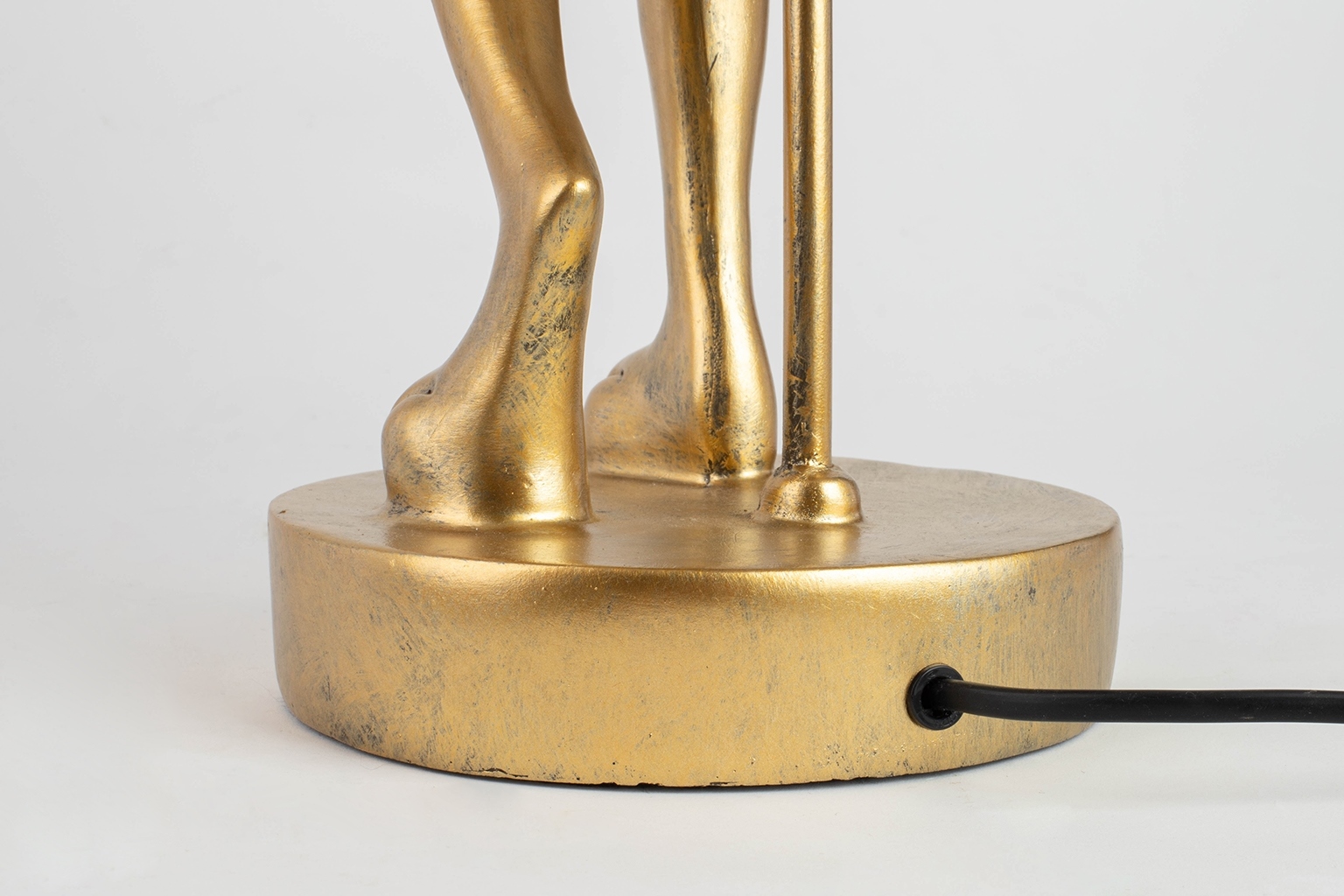 KARE lampa stołowa RABBIT 50 cm złota / biała - obrazek 13