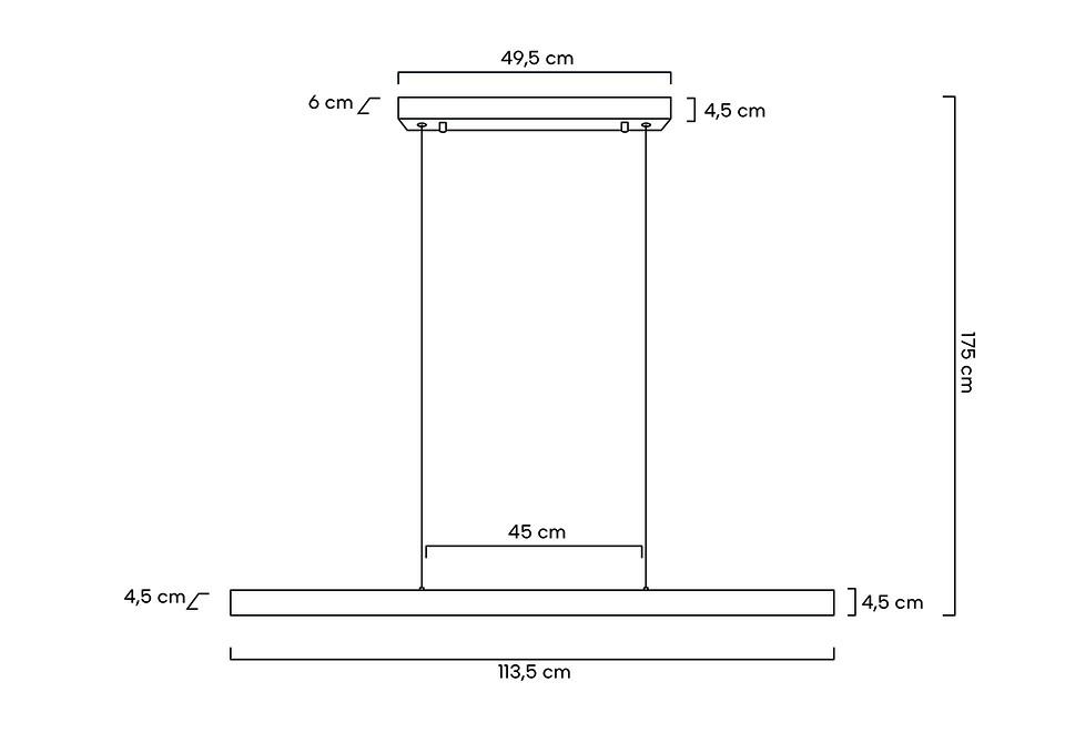 MOOSEE lampa wisząca LINER czarna - obrazek 14