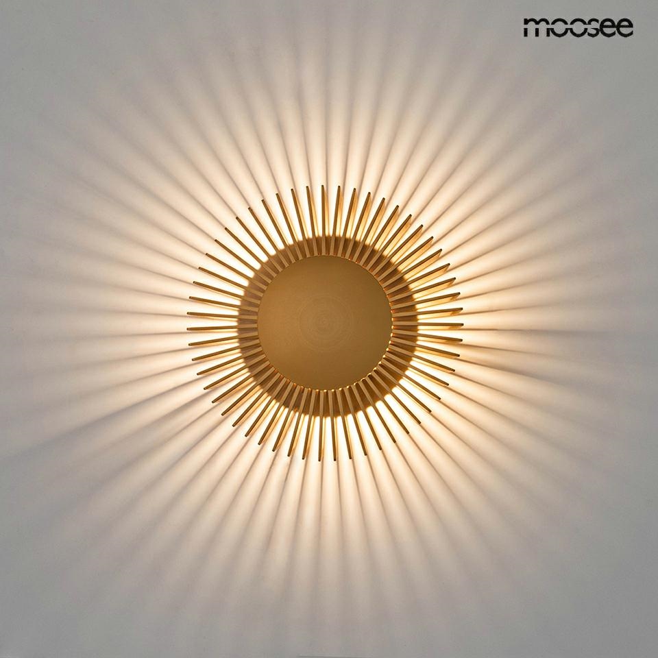 MOOSEE lampa ścienna SUNNY złota - obrazek 5