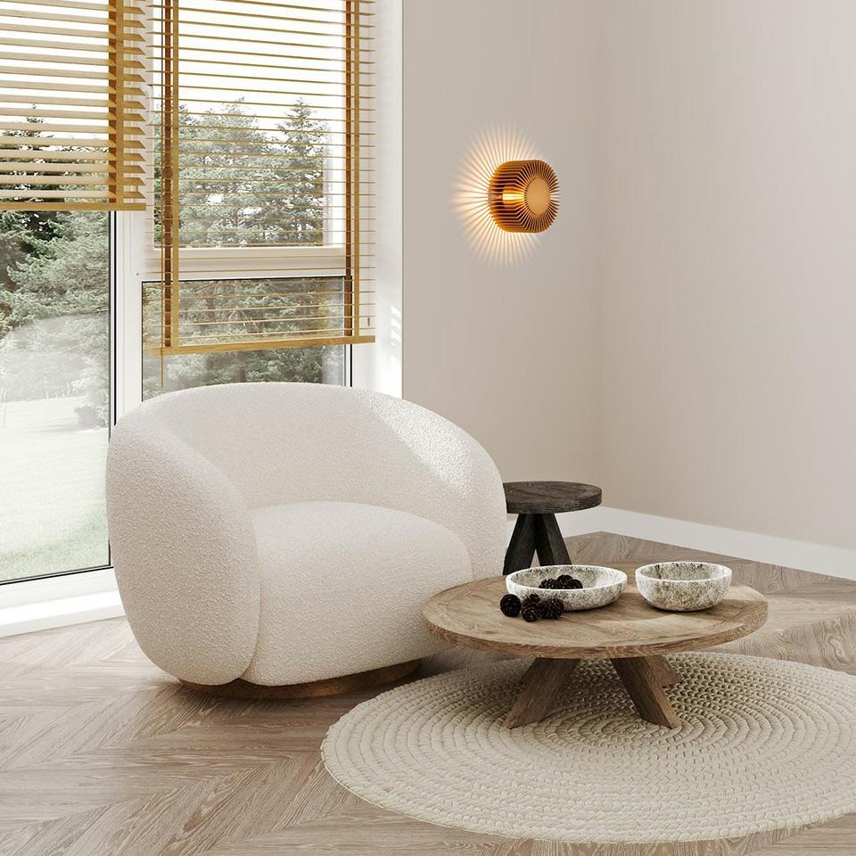 MOOSEE lampa ścienna SUNNY złota - obrazek 10