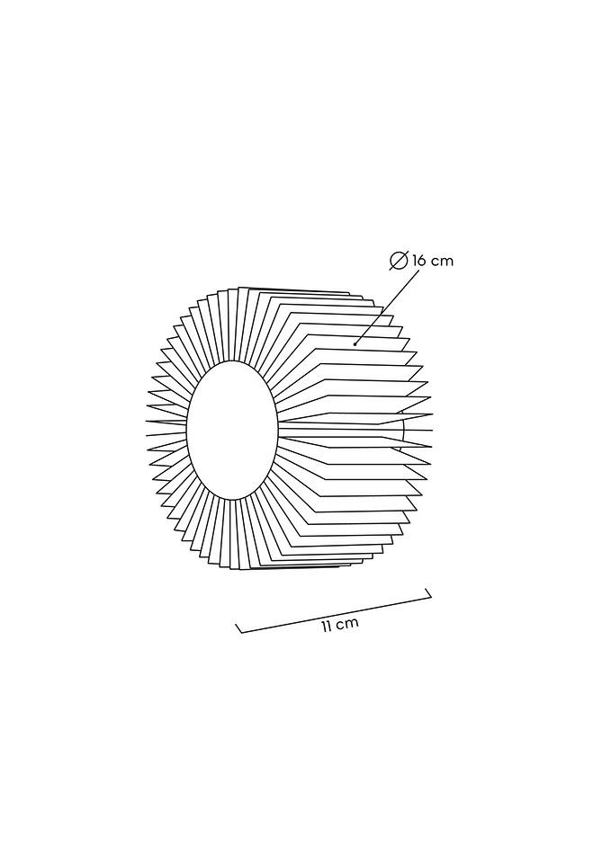 MOOSEE lampa ścienna SUNNY złota - obrazek 11