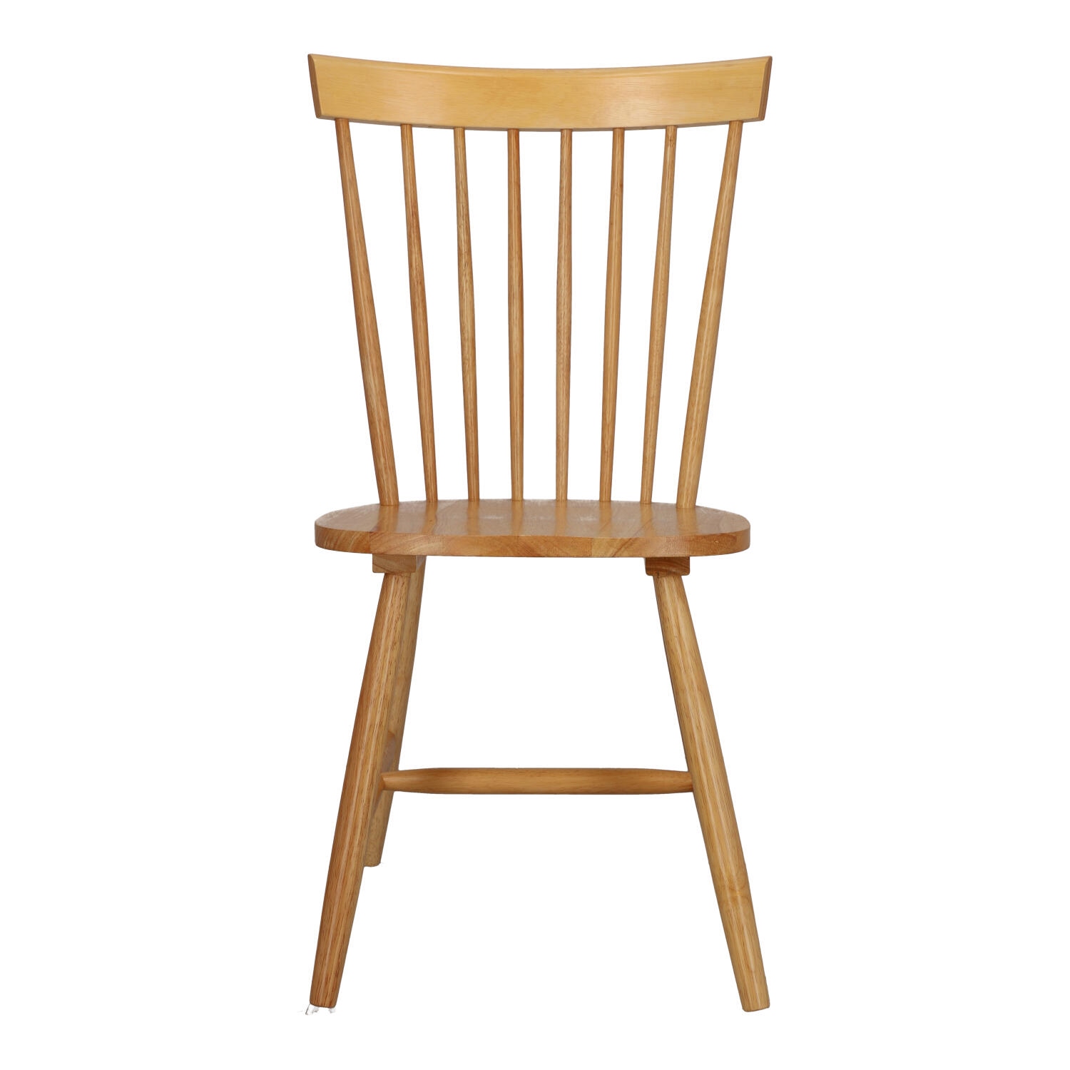 Krzesło Tulno – trwałe krzesło z lakierowanego drewna kauczukowego - obrazek 3