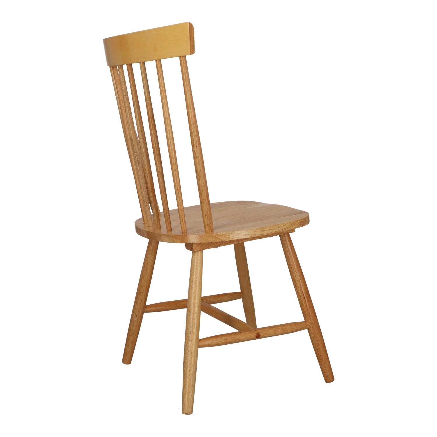 Krzesło Tulno – trwałe krzesło z lakierowanego drewna kauczukowego - obrazek 6